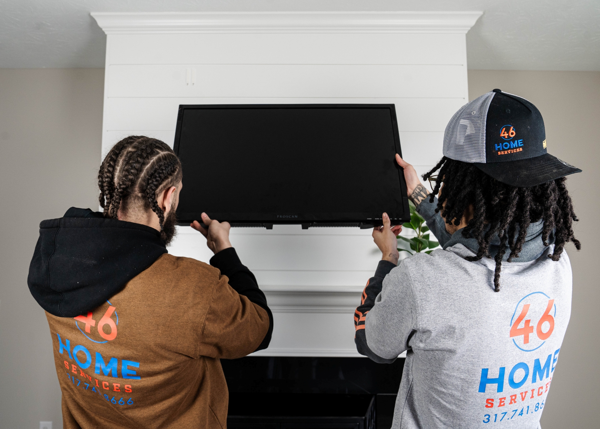 Tv mounting services in Carmel